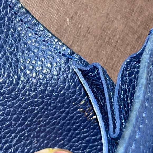 100% Authentic Navy Blue Empriente louis vuitton wallet with box and dust bag - Picture 3 of 9